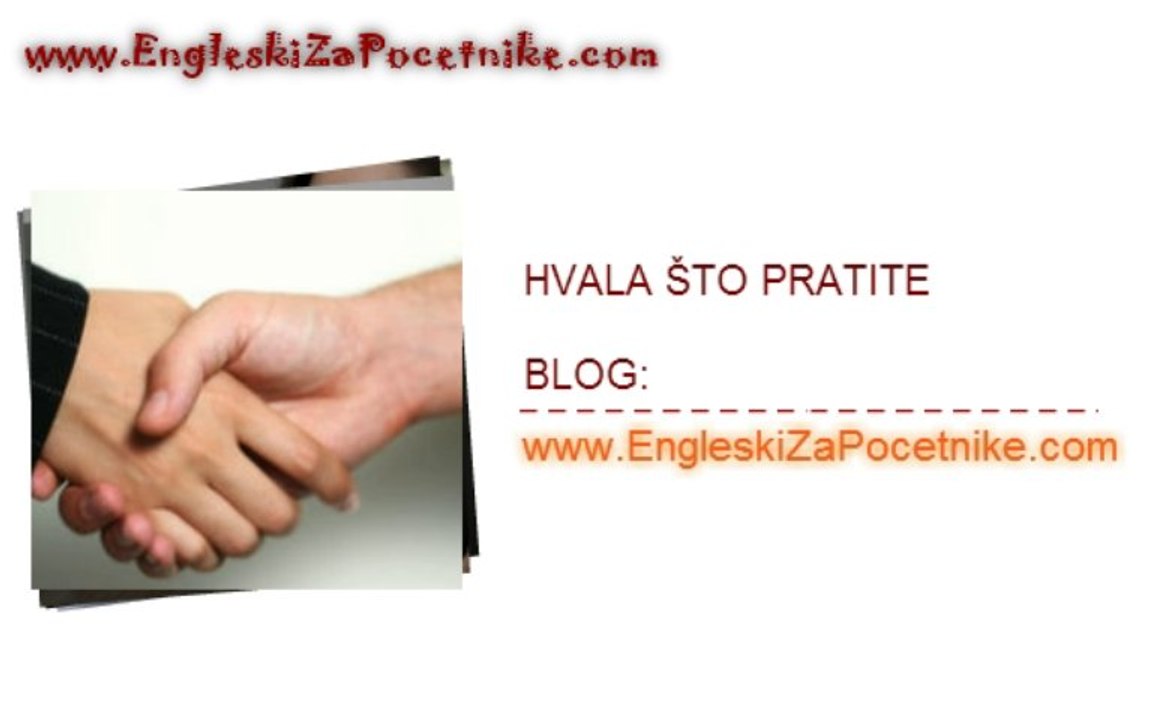 Pozdravi na engleskom - vežbajte izgovor