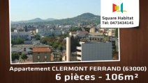 A vendre - Appartement - CLERMONT FERRAND (63000) - 6 pièces - 106m²