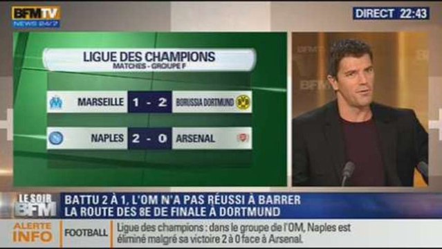 Le Soir BFM: Ligue des champions: OM vs Dortmund - 11/12 3/5