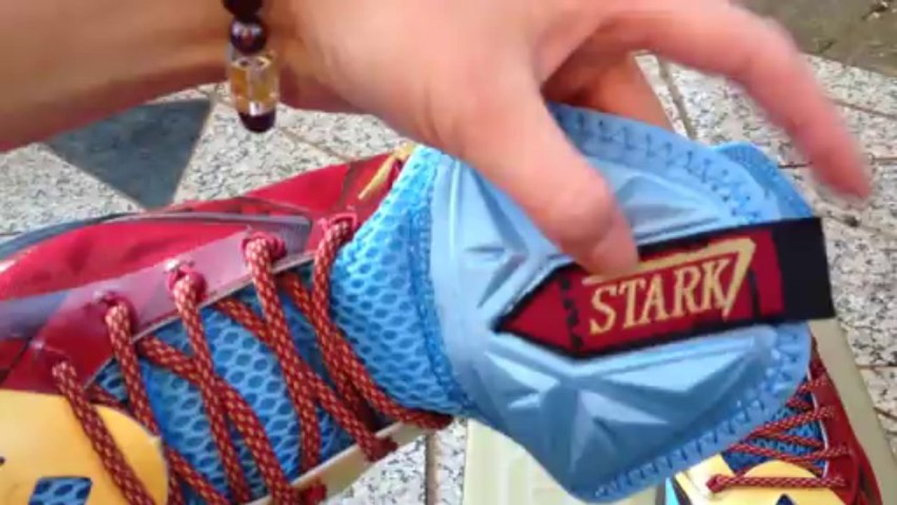 * shoescapsxyz.ru * Cheap Nike LeBron 10 Iron Man Stark Custom for Sale