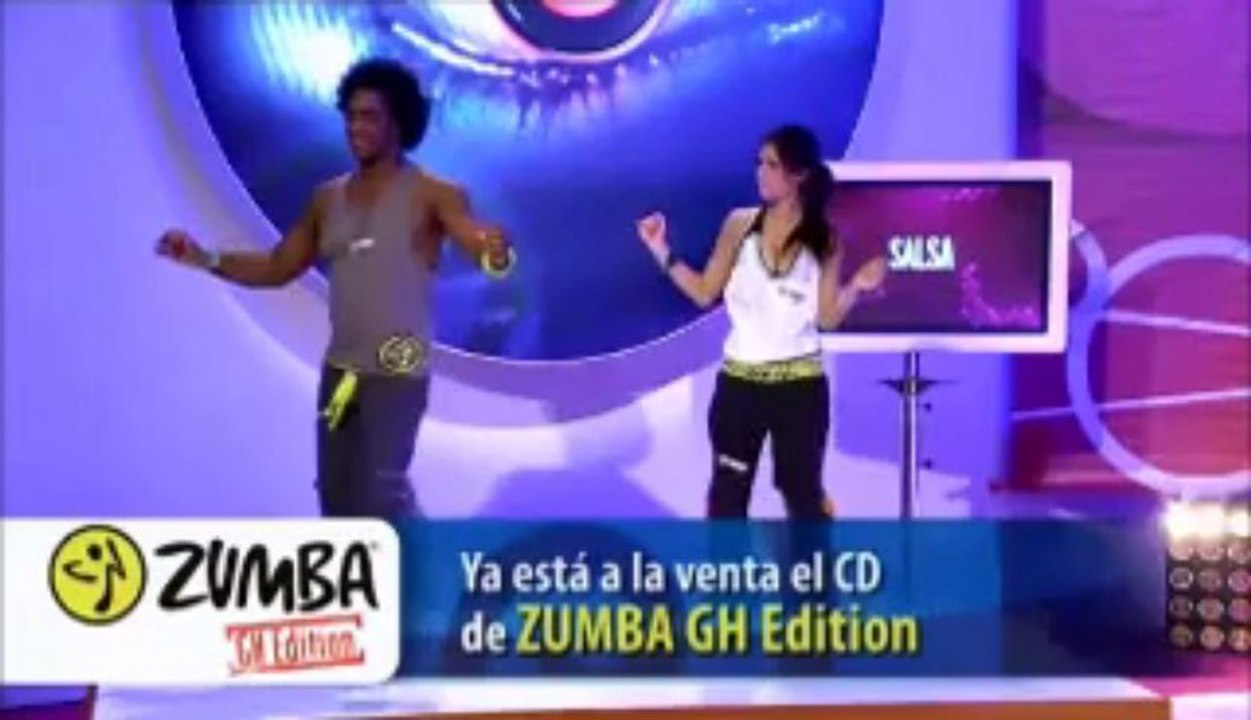 Maria y Hugo en Zumba GH Edition