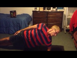 http://whatisnutrition.org - Sam Prindle's 7 minute abs and push-up routine