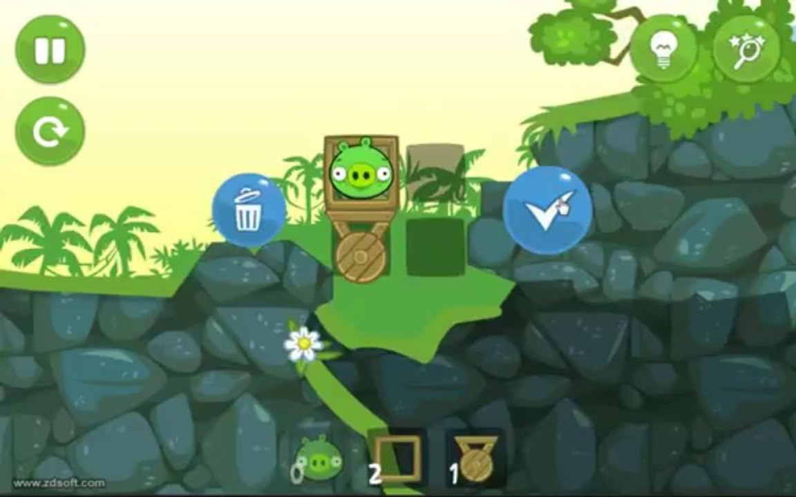 Bad Piggies HD 2.0 LEVEL 4