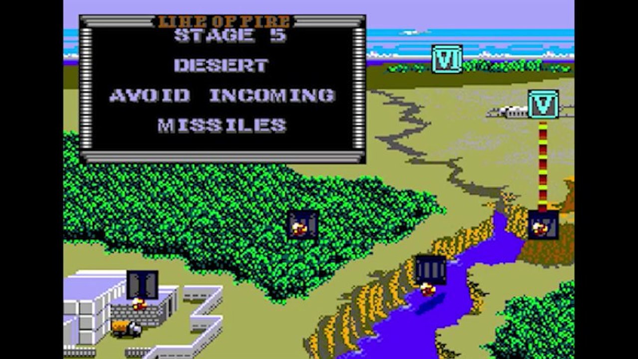 Carters Retro Reviews - Line of Fire / Sega Master System