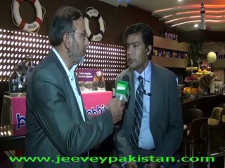 M Babar Manager"OPTIONS" Restaurant at Lahore