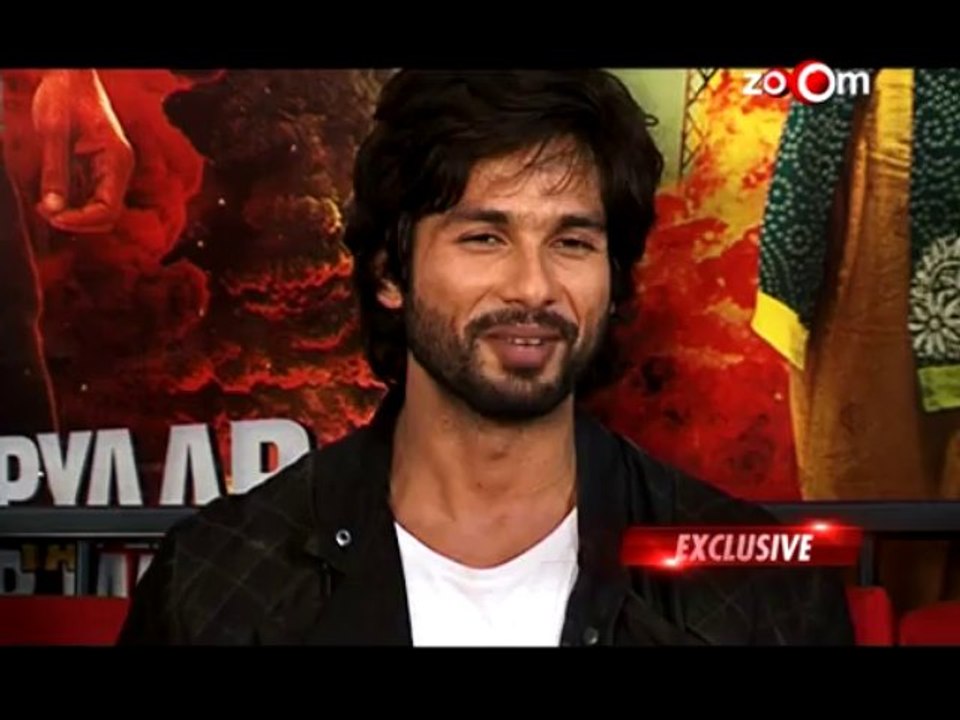 Shahid Kapoor talks about working with kareena Kapoor