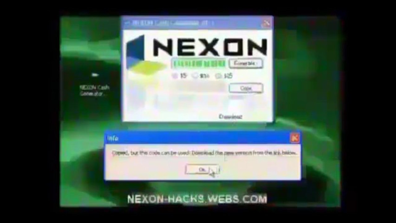 Latest Nexon NX Cash Generator 2013 100% working Download!! UPDATE 2013