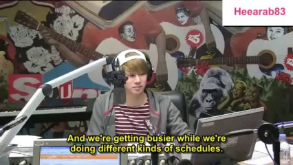 heearab83 131112 Youngstreet   DJ Heechul's phonecall to EXO Kai  مترجم عربي