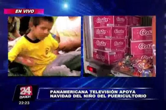 Salvador Heresi se une a la campaña por niños del Puericultorio Pérez Araníbar