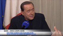Silvio Berlusconi invité exceptionnel d'Europe Matin