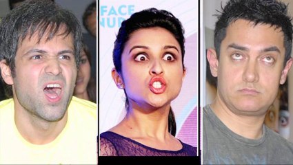 Bollywood Celeb's Funniest Expression's Caught On Camera