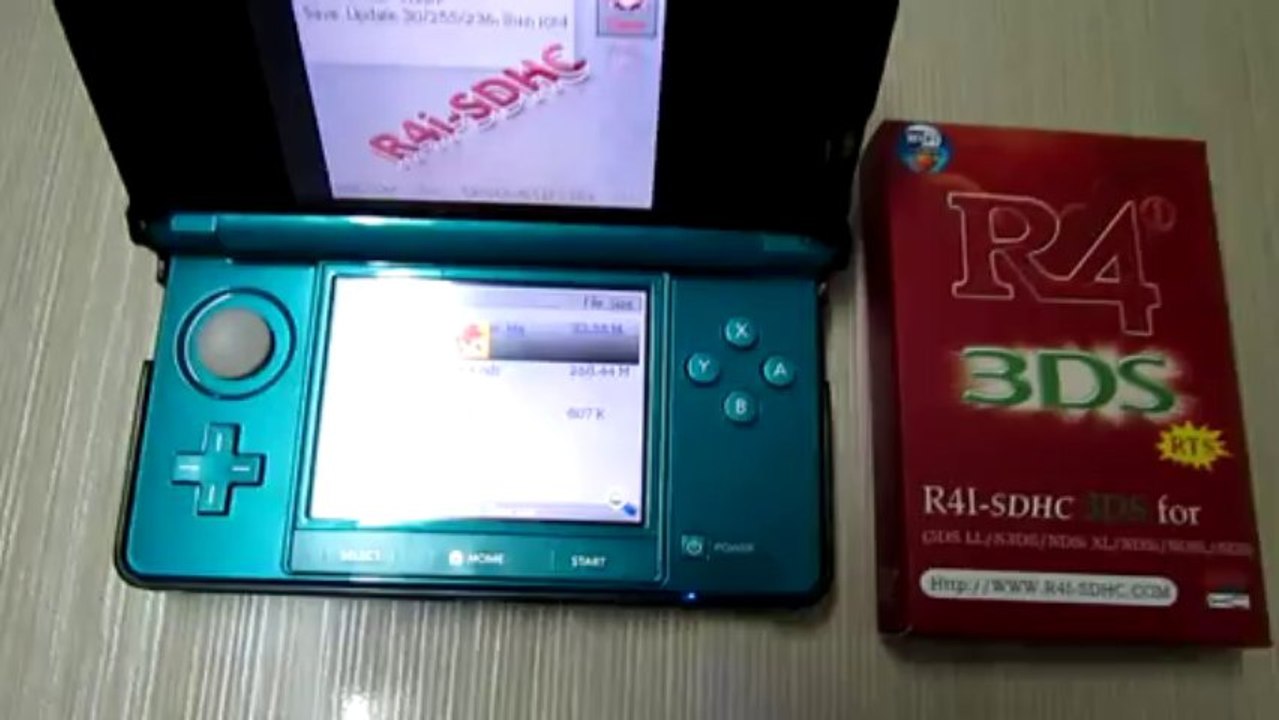 Carte RTS R4 3DS fonctionne directement sur 3DS 7.0.0-13E - Vidéo ...
