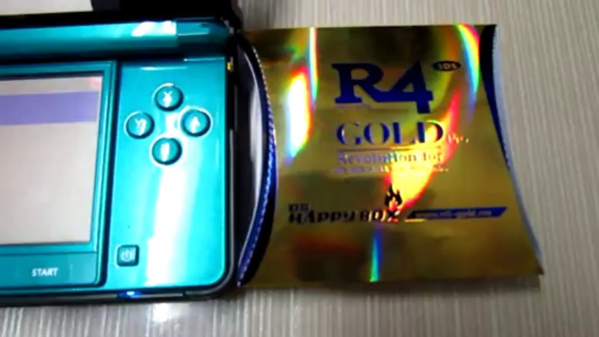 R4 Gold Pro fonctionne très bien sur 3DS 7.0.0-13E après la mise à jour  firmware - Vidéo Dailymotion