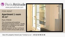 Studio Apartment for rent - Grands Boulevards/Bonne Nouvelle, Paris - Ref. 7687