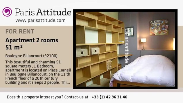 1 Bedroom Apartment for rent - Boulogne Billancourt, Boulogne Billancourt - Ref. 6702