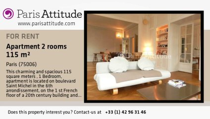1 Bedroom Apartment for rent - Jardin du Luxembourg, Paris - Ref. 8134