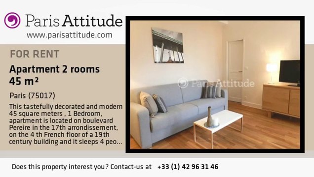 1 Bedroom Apartment for rent - Wagram, Paris - Ref. 8318