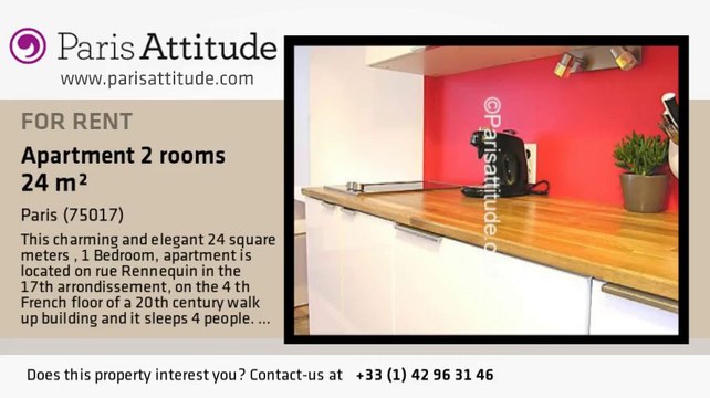 1 Bedroom Apartment for rent - Wagram, Paris - Ref. 7068