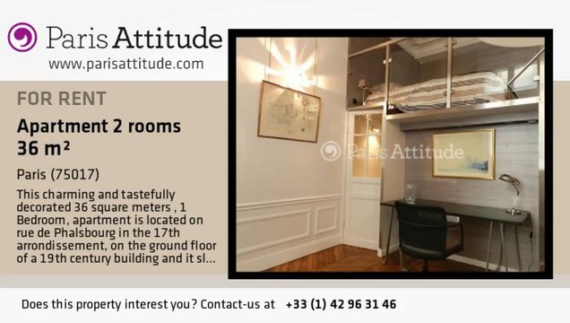 1 Bedroom Apartment for rent - Parc Monceau, Paris - Ref. 7763