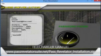 logiciel pour cracker mot de passe hotmail