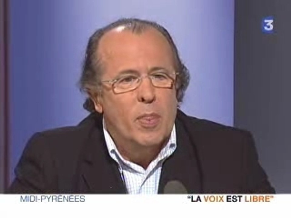 Aliot sur "la voix est libre (Fr3 Sud)