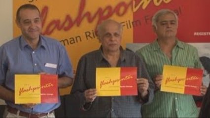 Human Rights Film Fest Flashpoint | Mahesh Bhatt
