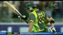 Shahid Afridi Match Winning Six in 1st T20 Match against Srilanka