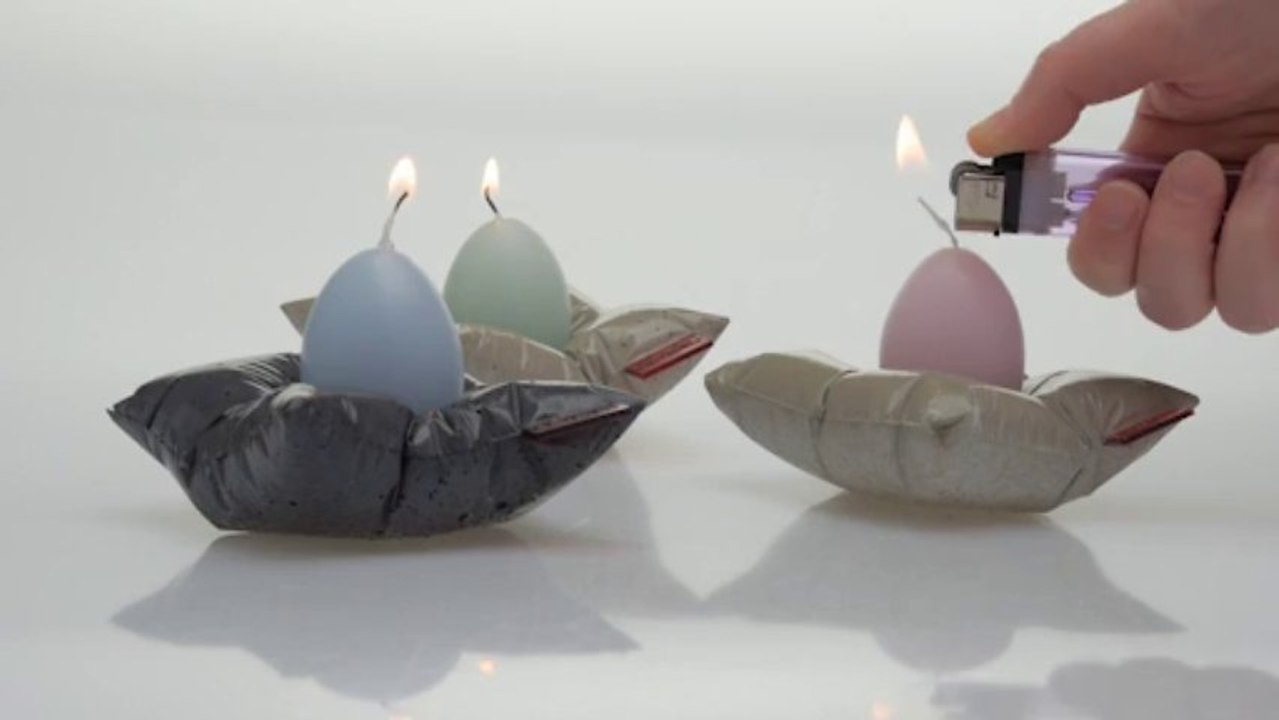 “frühstück im bett” – ein origineller eierbecher von julia lodes (betoniu)