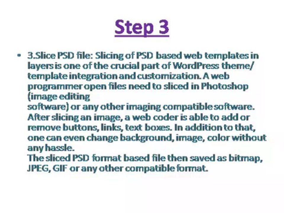 Very Helpful Tutorial For PSD to WordPress Conversion for your dream website