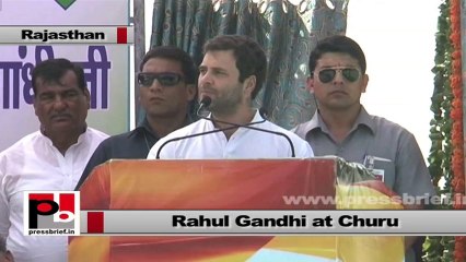 Скачать видео: Rahul Gandhi in Churu (Rajasthan) narrates his personal story