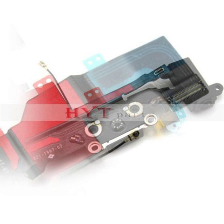 Hytparts.com-For iPhone 5S OEM Replacement Charging Dock Port Connector Flex Cable 821-1596-A