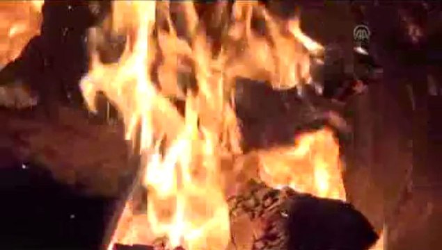 Soğuk hava çiftçilere nöbet tutturdu