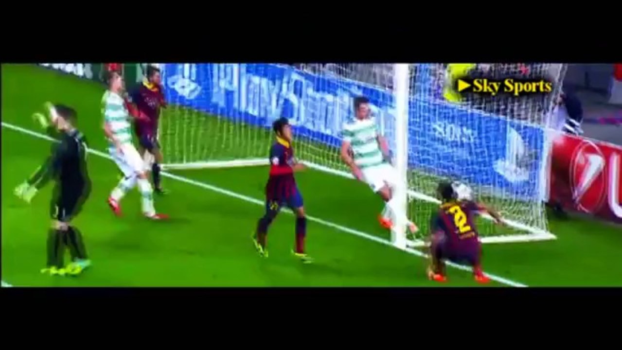 Barcelona Vs Celtic Glasgow 6-1 All Highlights And Goals 12-12-2013 HD Champions League
