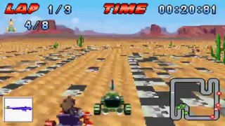 Test de Crazy Frog Racer (Game Boy Advance, 2006)