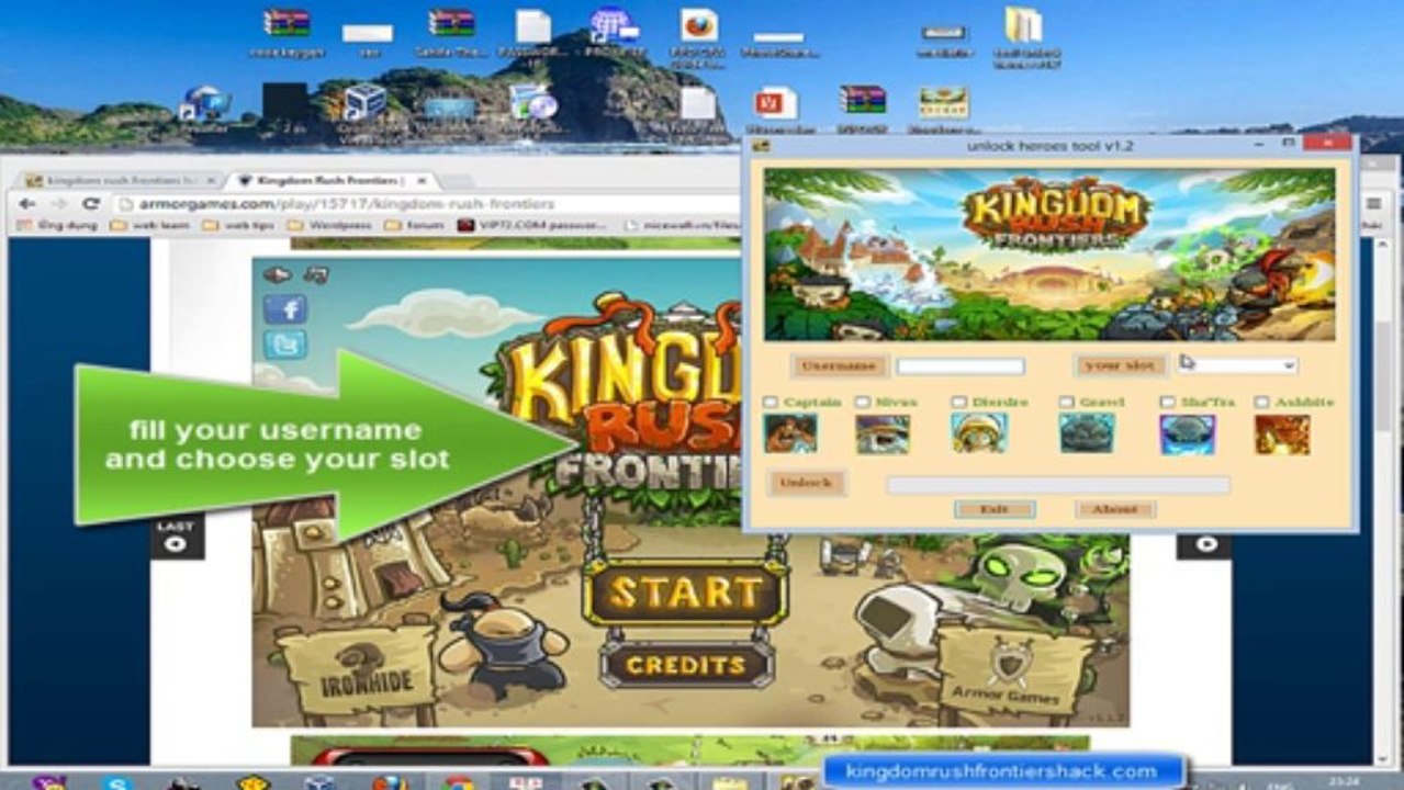 kingdom rush frontiers hack heroes