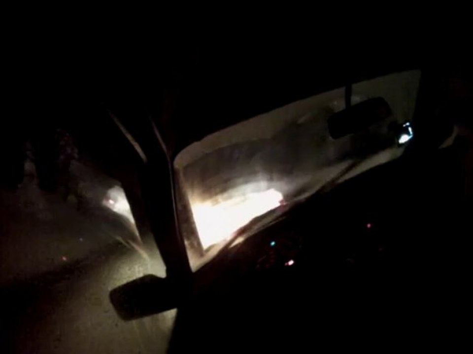 drift sur neige en E30 et 924 pilat