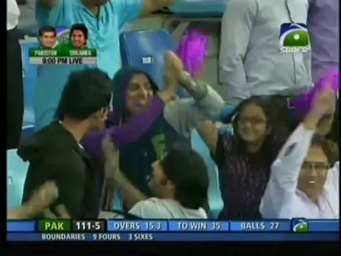 Shahid Afridi Match Winning Innings in Pakistan vs Sri Lanka