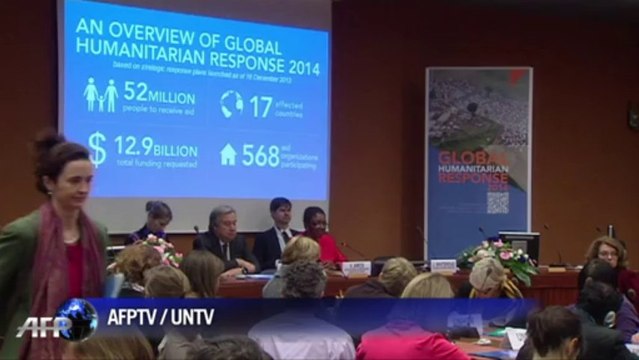 L'ONU lance un appel record pour l'aide humanitaire