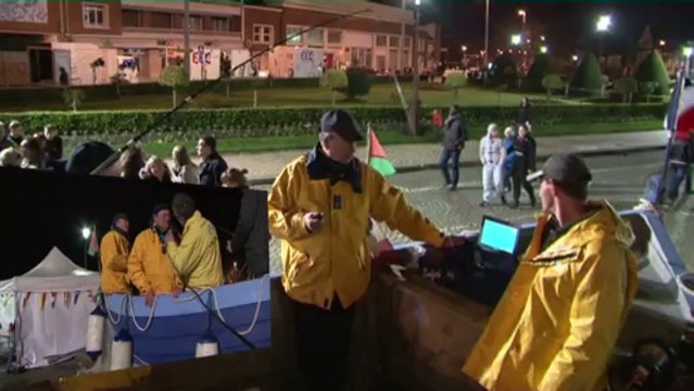 Téléthon 2013 : coulisses de la Caravane du Nord France Télévisions à Calais (62)