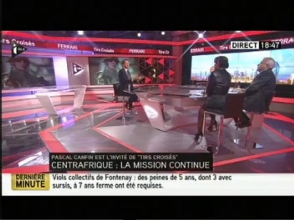Emission Tirs croisé sur I télé : 11/12/2013