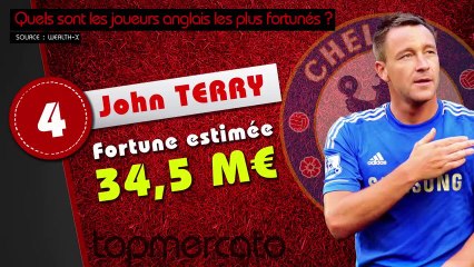 Top 10 des joueurs anglais les plus fortunés !