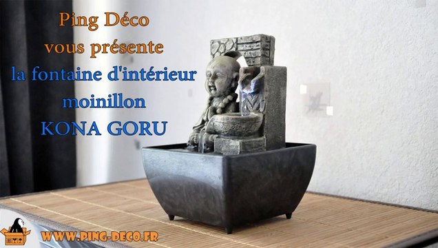 Fontaine d'intérieur moinillon KONA GORU (WWW.PING-DECO.FR)