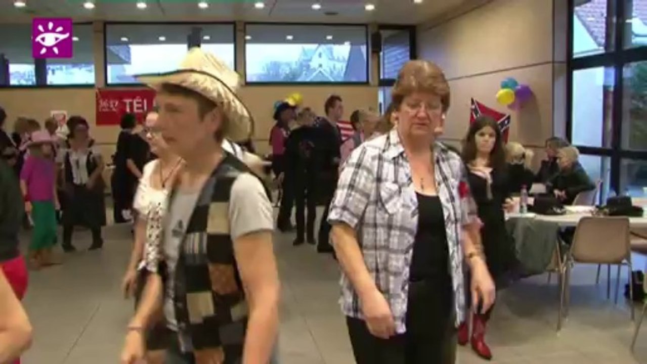 Téléthon 2013 : après-midi country à Wimereux (62)