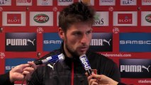 Conférence de presse SRFC/PSG : Benoît Costil