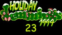 Let's Play Holiday Lemmings 1994 - #23 - Letzte Barrieren