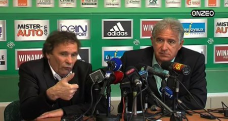 POINT PRESSE: AVANT MONTPELLIER - ST ETIENNE