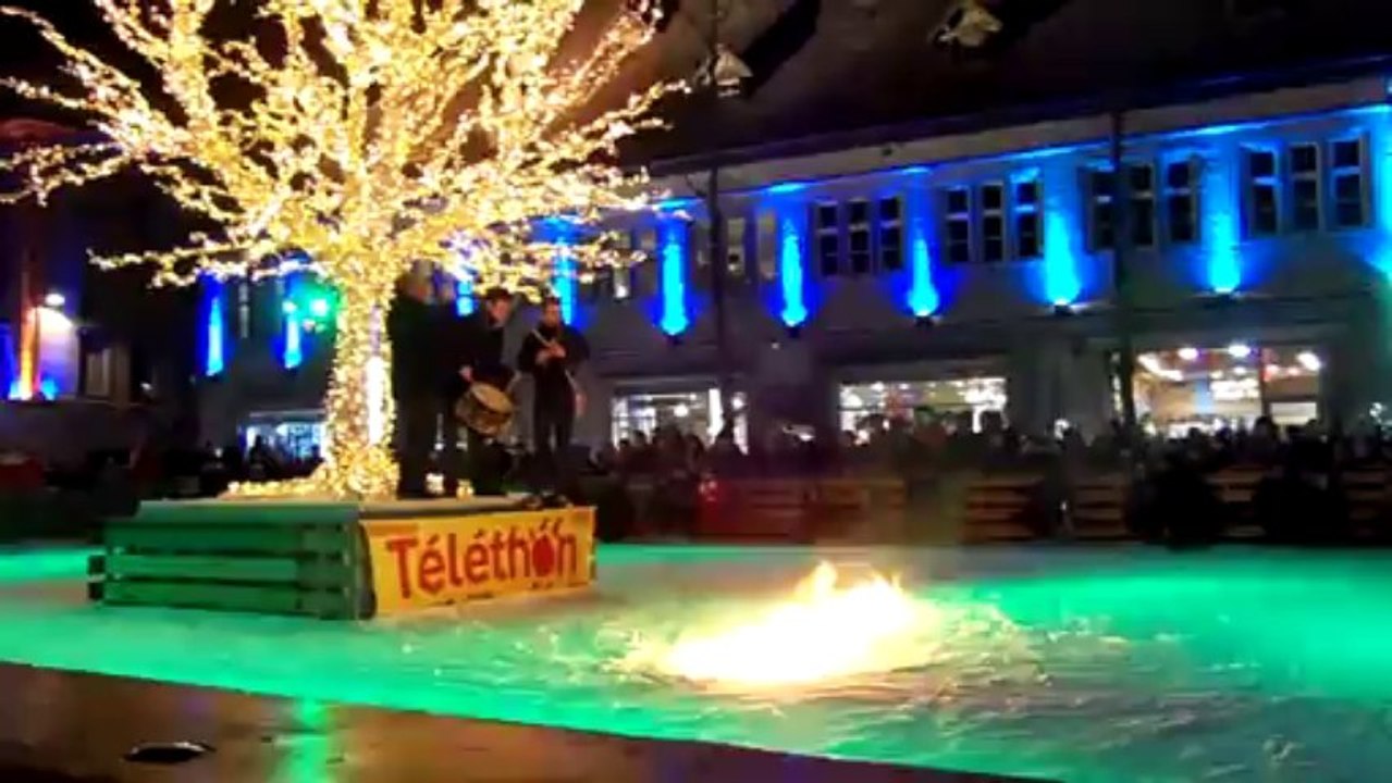 Spectacle marché de Noël de Montbéliard 2013