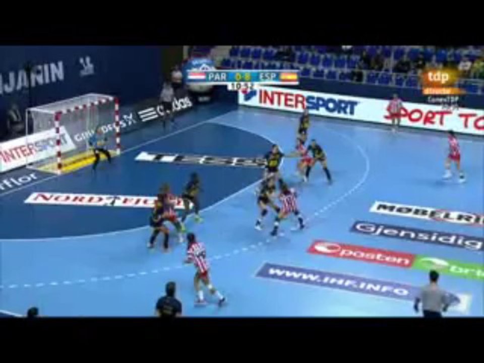 España vs Paraguay 1 parte 12.12.13