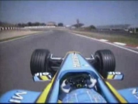 Onboard Fernando ALONSO sur Renault