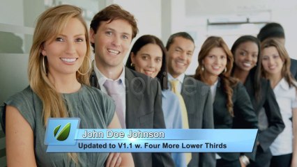 Lower Thirds Quad Pack - After Effects Template